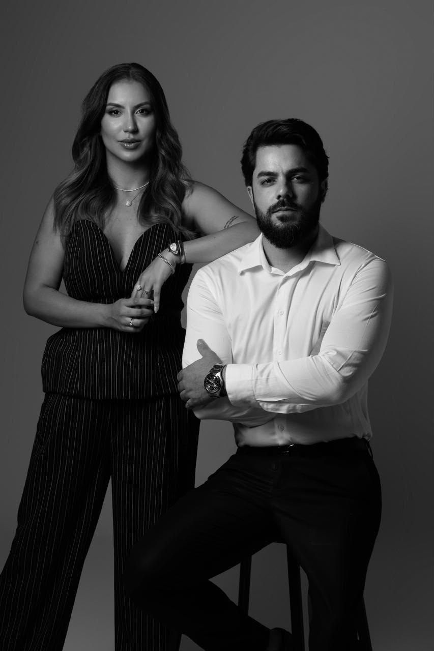 Welliton Oliveira e Natalie Reis, diretores da Niveo Arquitetura e Engenharia